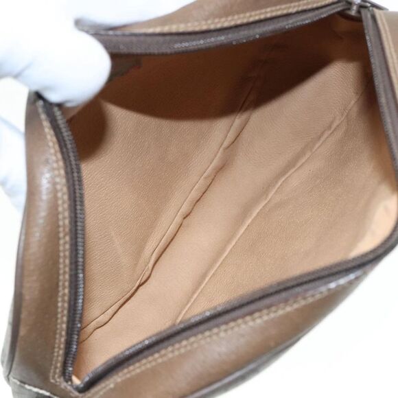 Gucci Sherry Beige Canvas Clutch Bag (Pre-Owned) - Picture 7 of 16